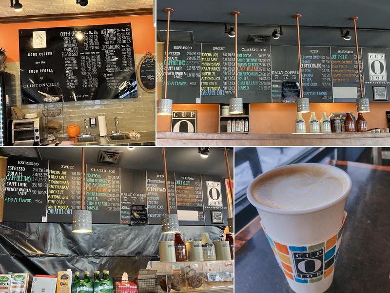 Cup O Joe Coffee House Menu