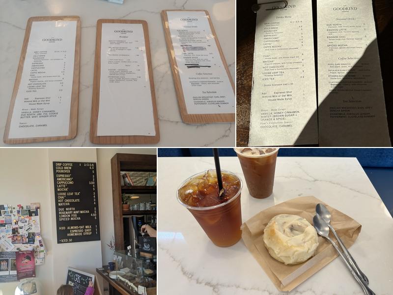 Goodkind Coffee Menu