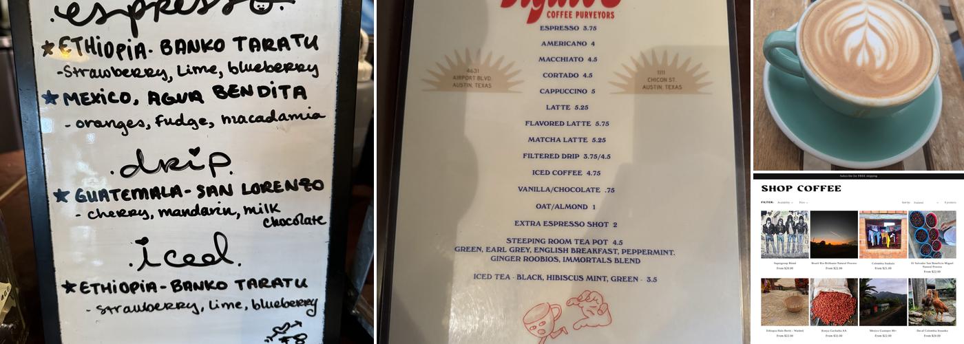 Figure 8 Coffee Purveyors Cafe & Roastery Menu