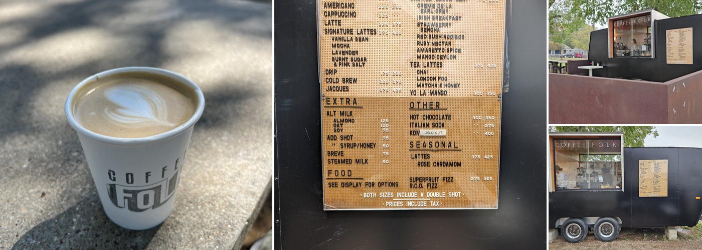 Coffee Folk Menu