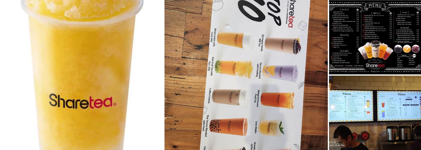 Sharetea Arlington Menu