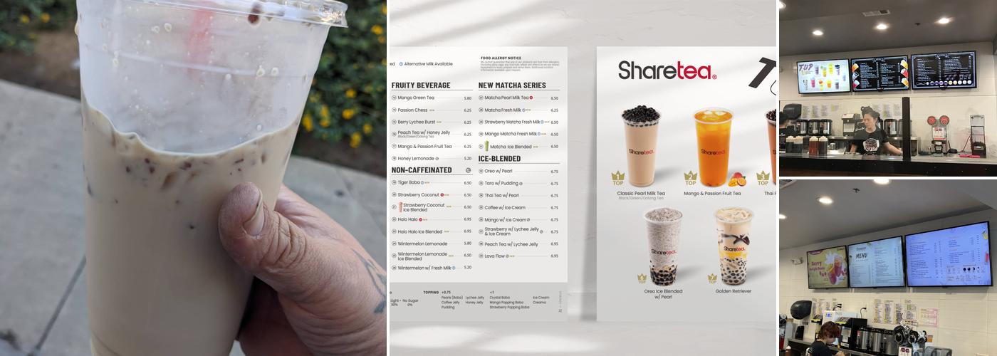 Sharetea Menu