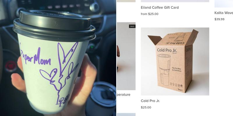 Eiland Coffee Roasters Menu