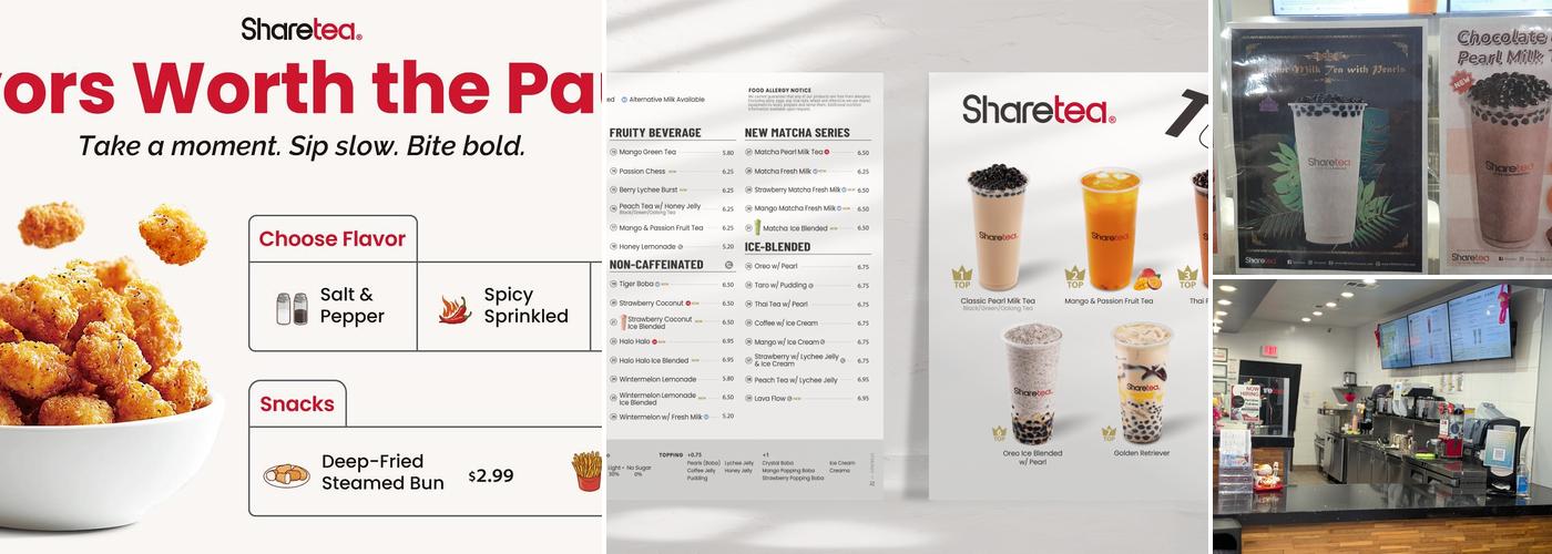 Sharetea Menu