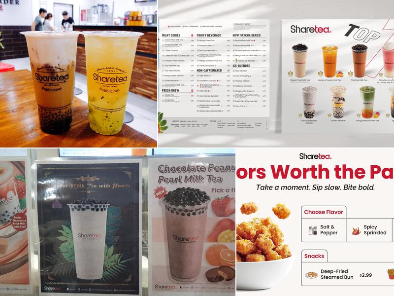 Sharetea Menu