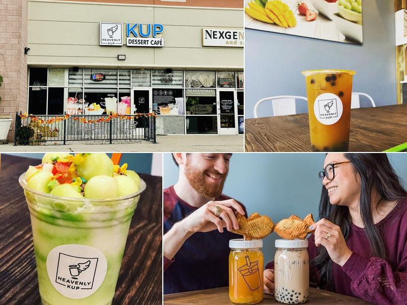 Heavenly Kup Boba,Taiyaki, and Shaved ice