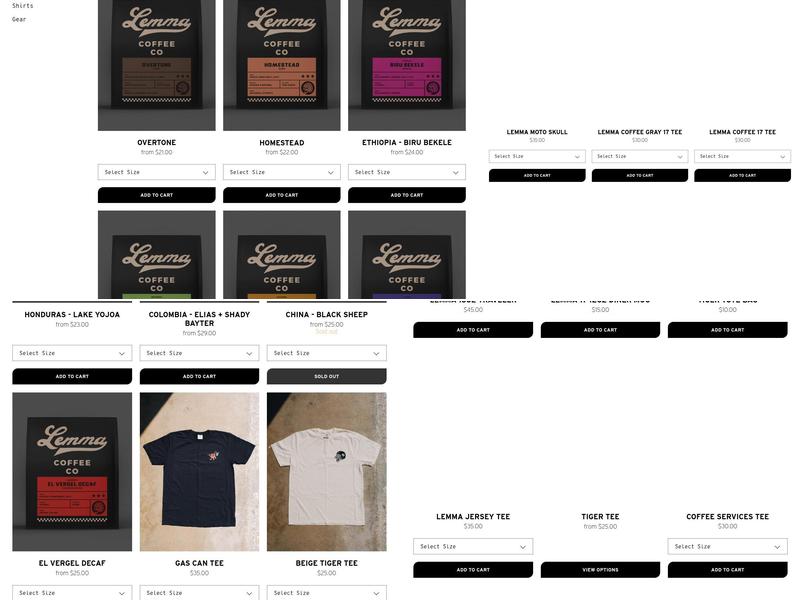 Lemma Coffee Co Menu