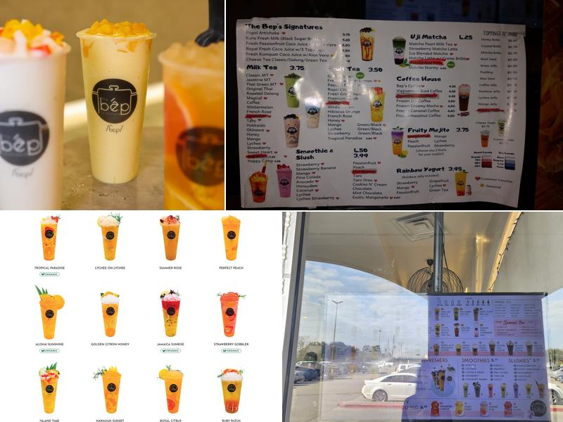 The Bep Teahouse - Beechnut Menu