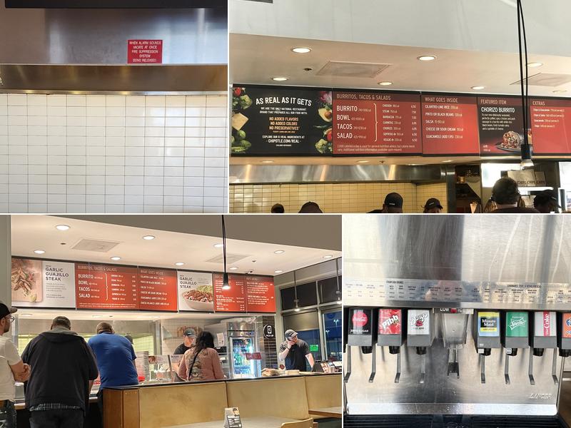 Chipotle Mexican Grill Menu