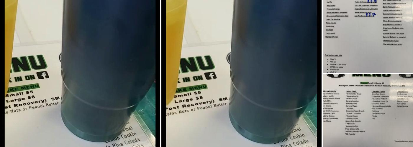 The Healthy Place Menu