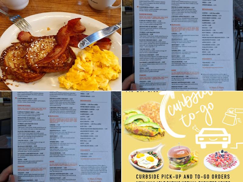 Golden Egg Cafe Menu