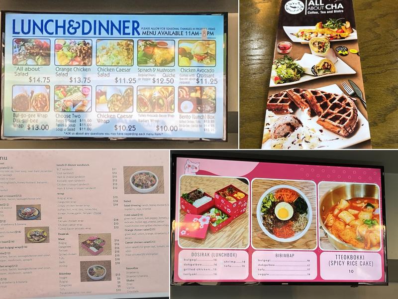 Pink Pig Cafe Menu