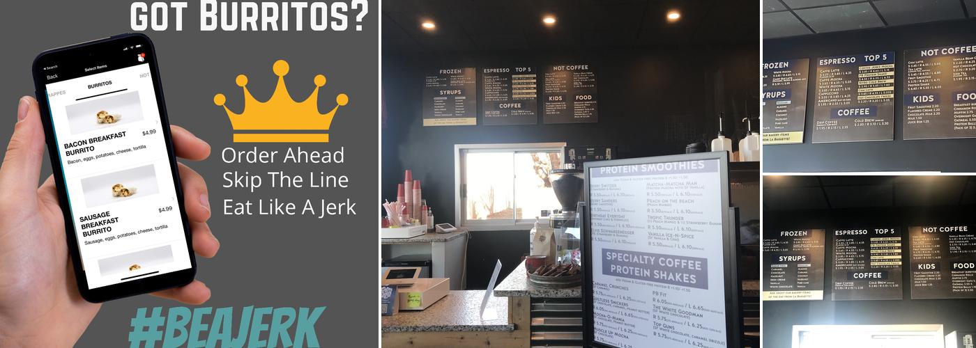 Coffee Jerks Menu