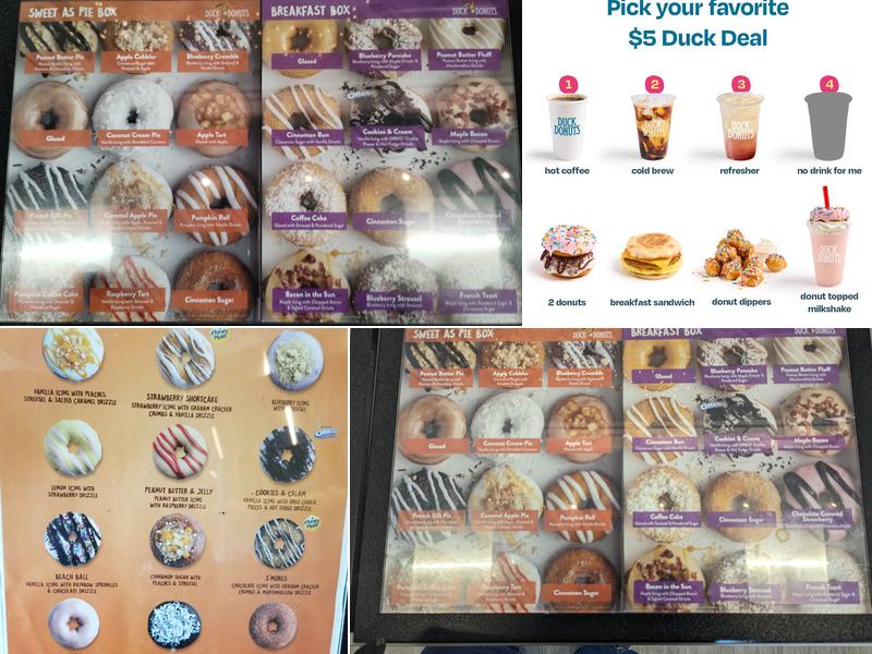 Duck Donuts Menu