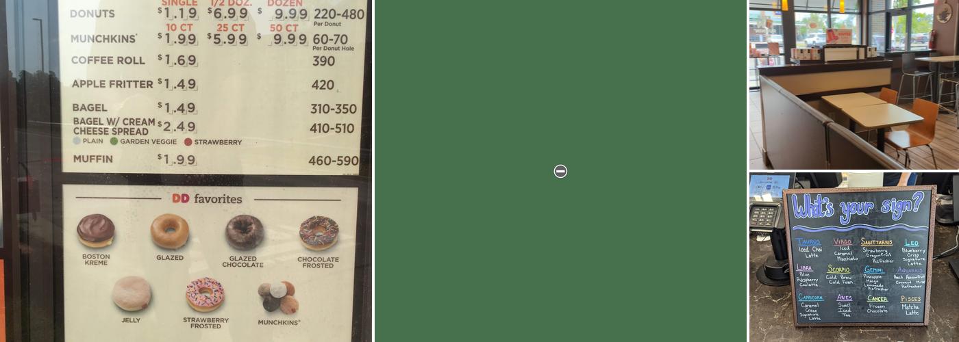 Dunkin' Menu