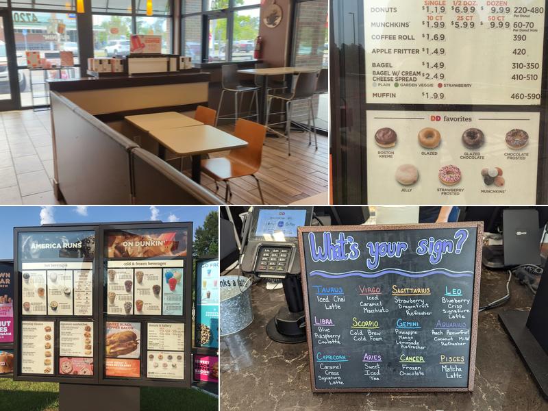 Dunkin' Menu