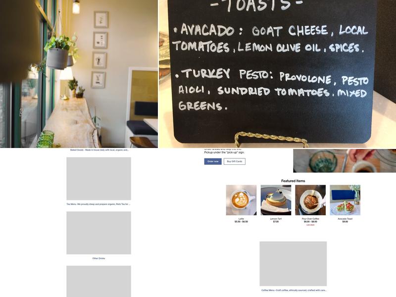 The Honeysuckle Coffee Co. Menu