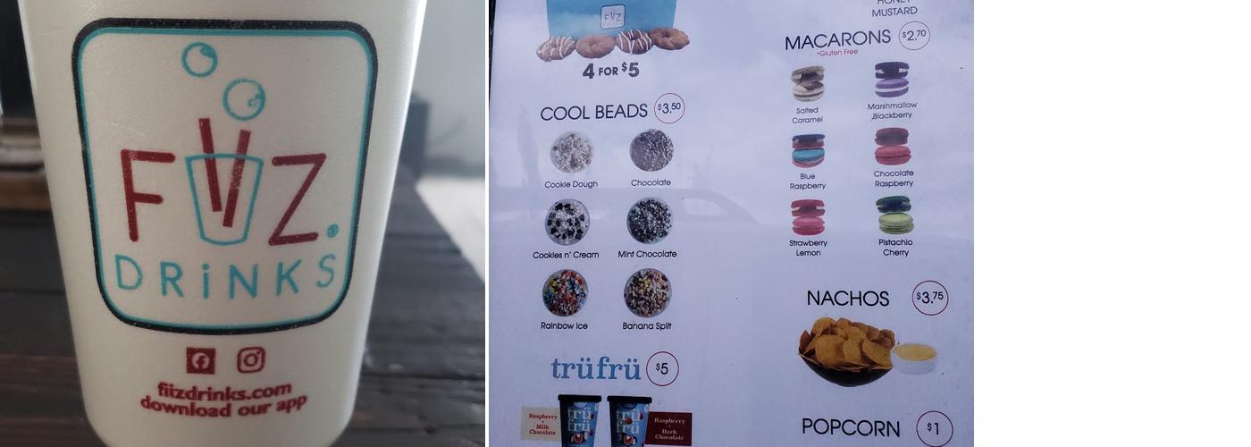 FiiZ Drinks Menu