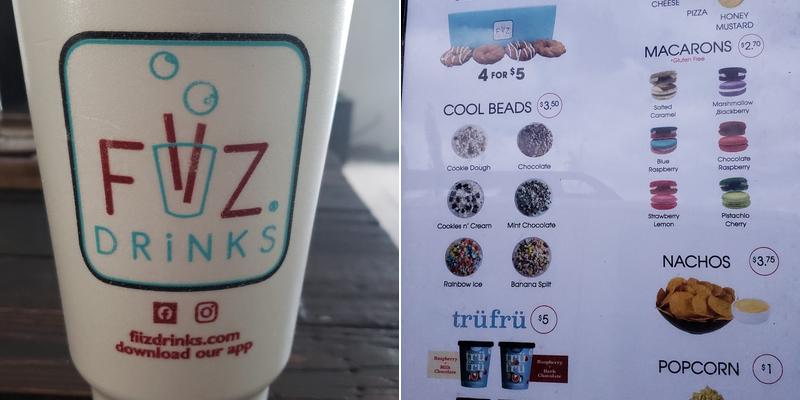 FiiZ Drinks Menu