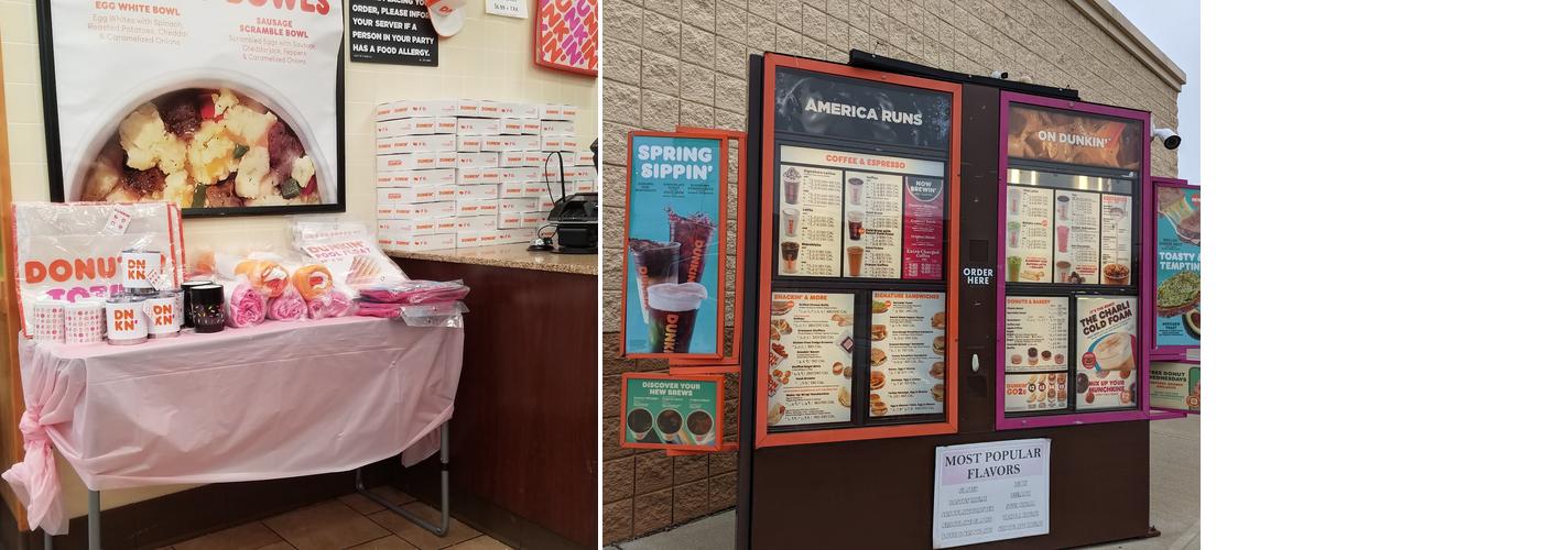 Dunkin' Menu