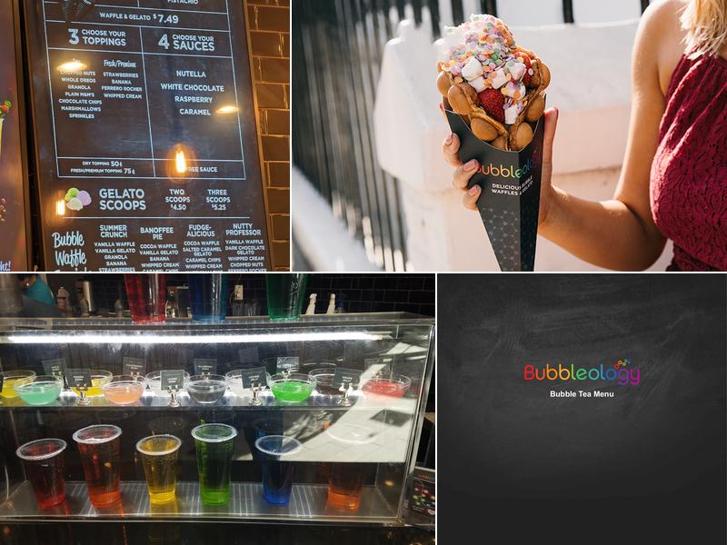 Bubbleology Menu
