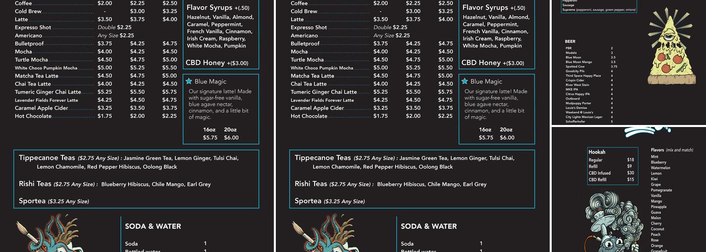 Dream Lab Menu