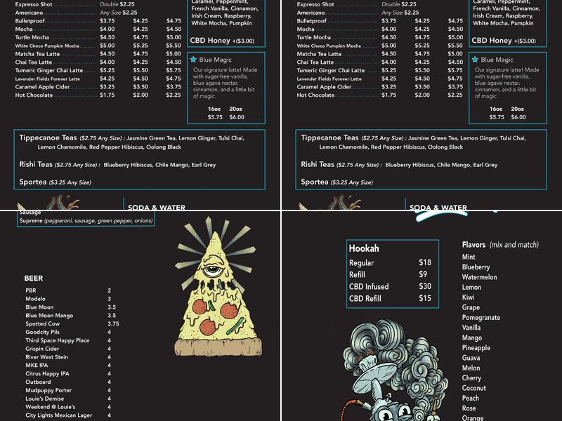 Dream Lab Menu