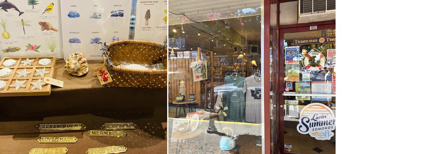 Treasures & Teas Menu