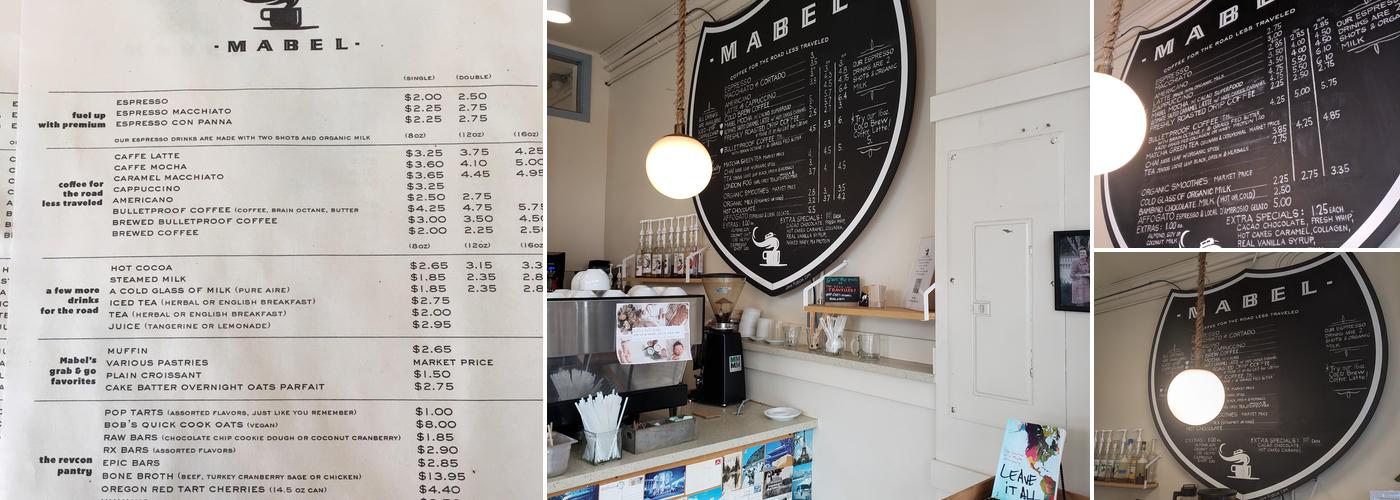 Mabel Menu