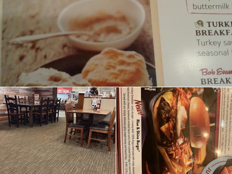 Bob Evans Menu