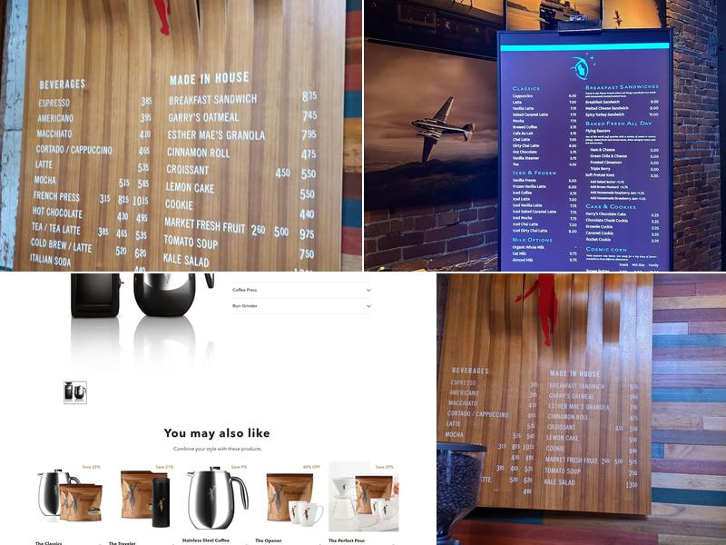 FUTUREBEAN Menu