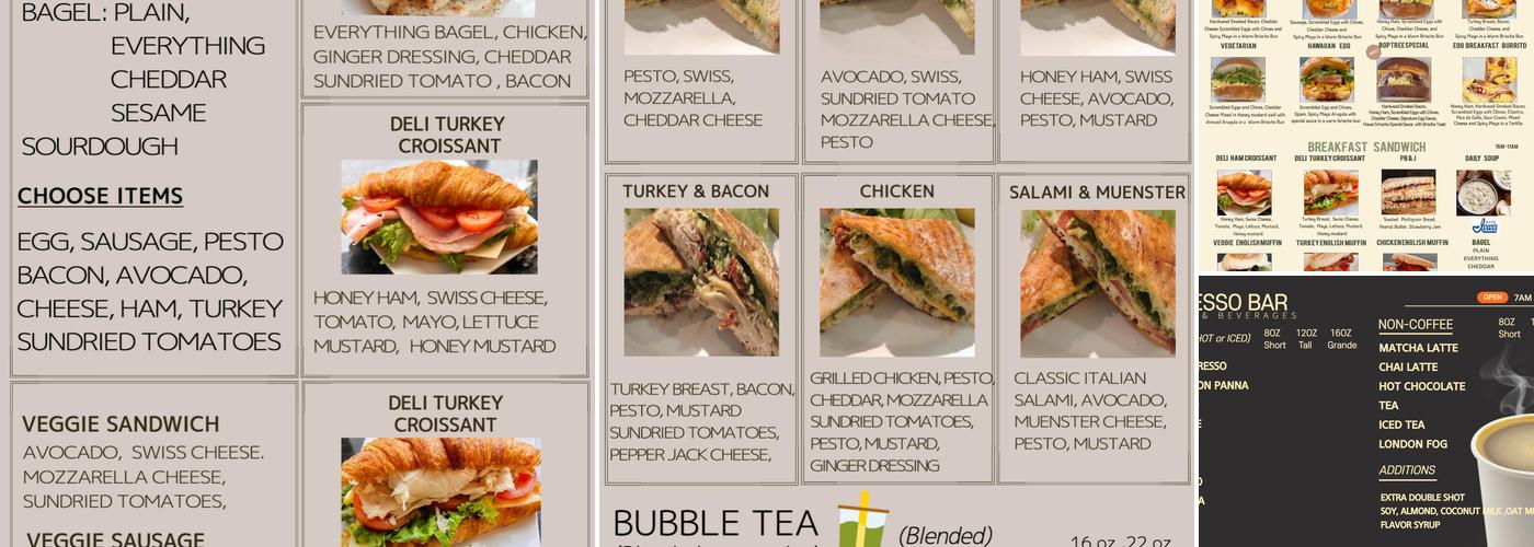 Coffee Tree Menu