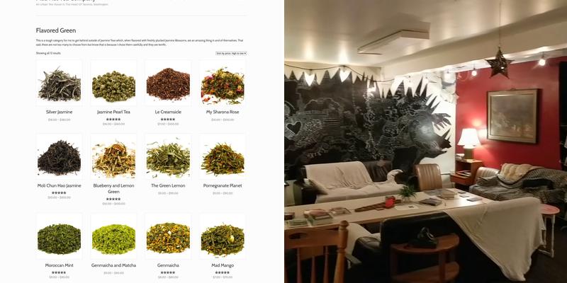 Mad Hat Tea Co Menu