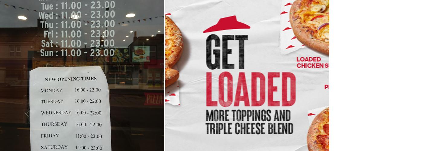 Pizza Hut Delivery Menu