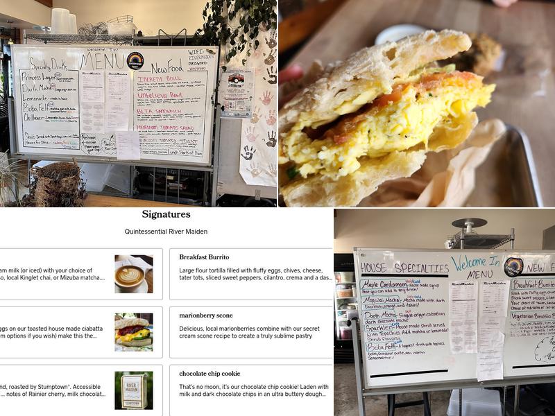River Maiden Menu