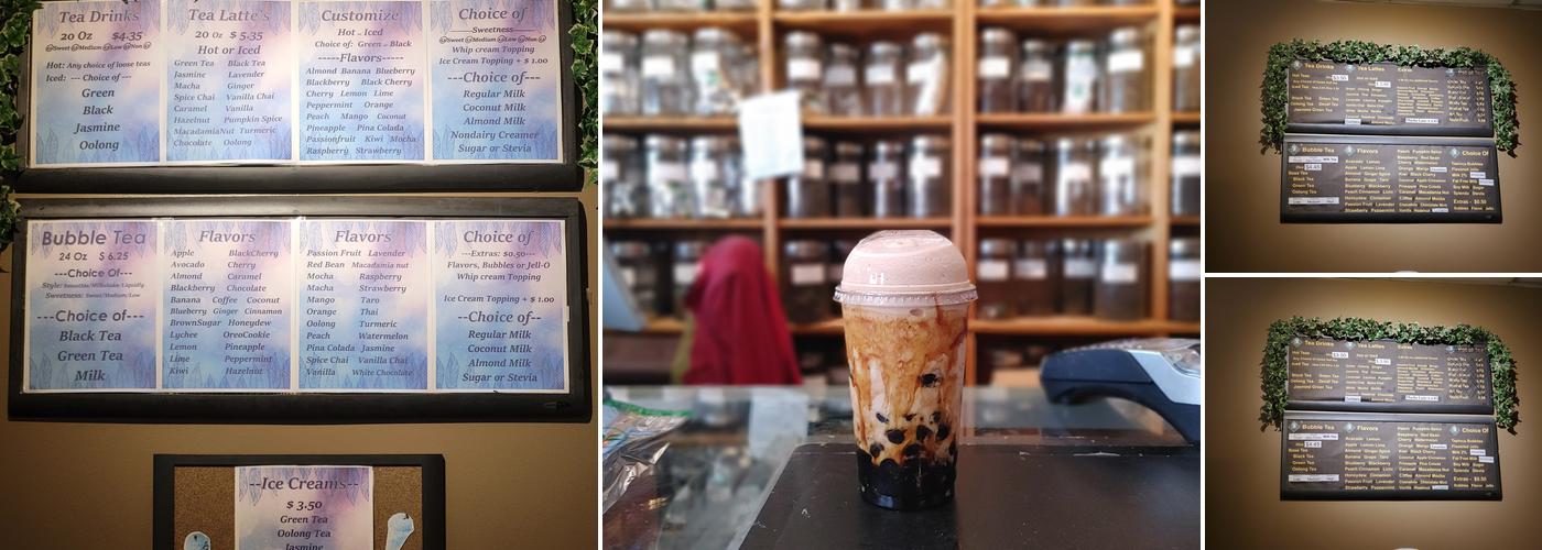 Serenity Moon Tea Menu