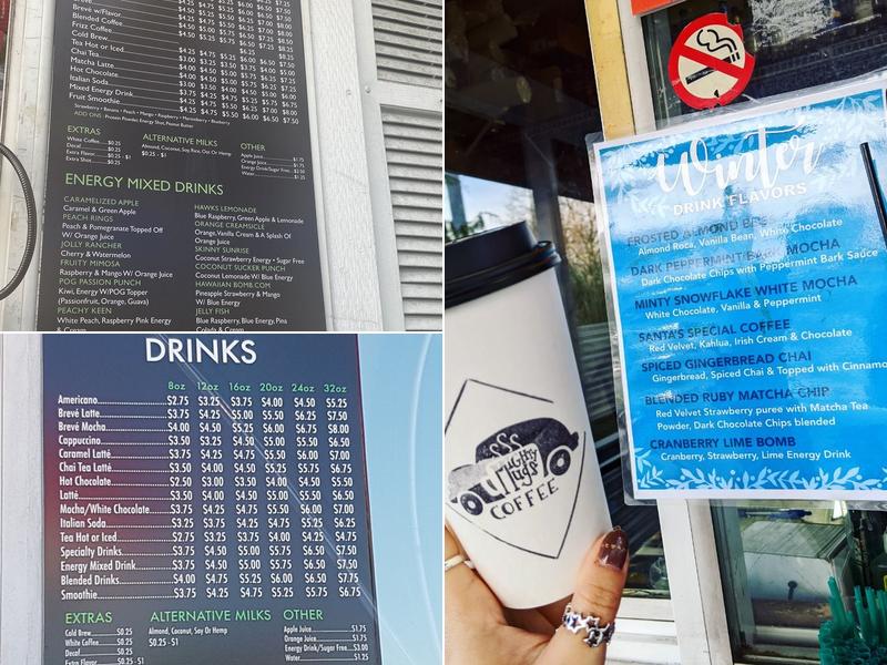 Mighty Mugs Coffee Menu