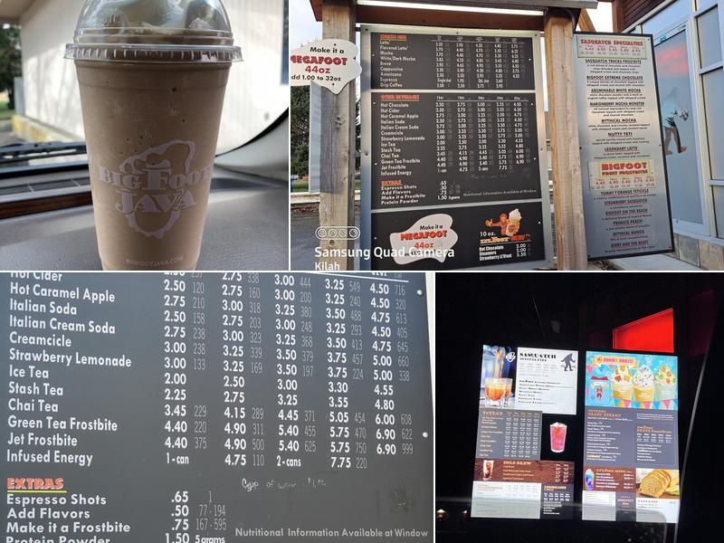 BigFoot Java Menu