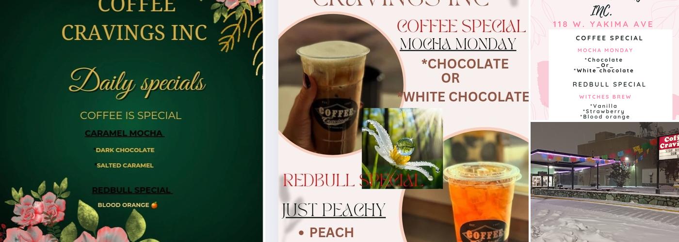 Coffee Cravings Menu