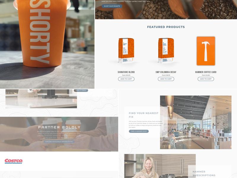 Thomas Hammer Coffee Roasters Menu