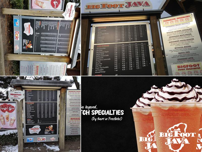 BigFoot Java Menu