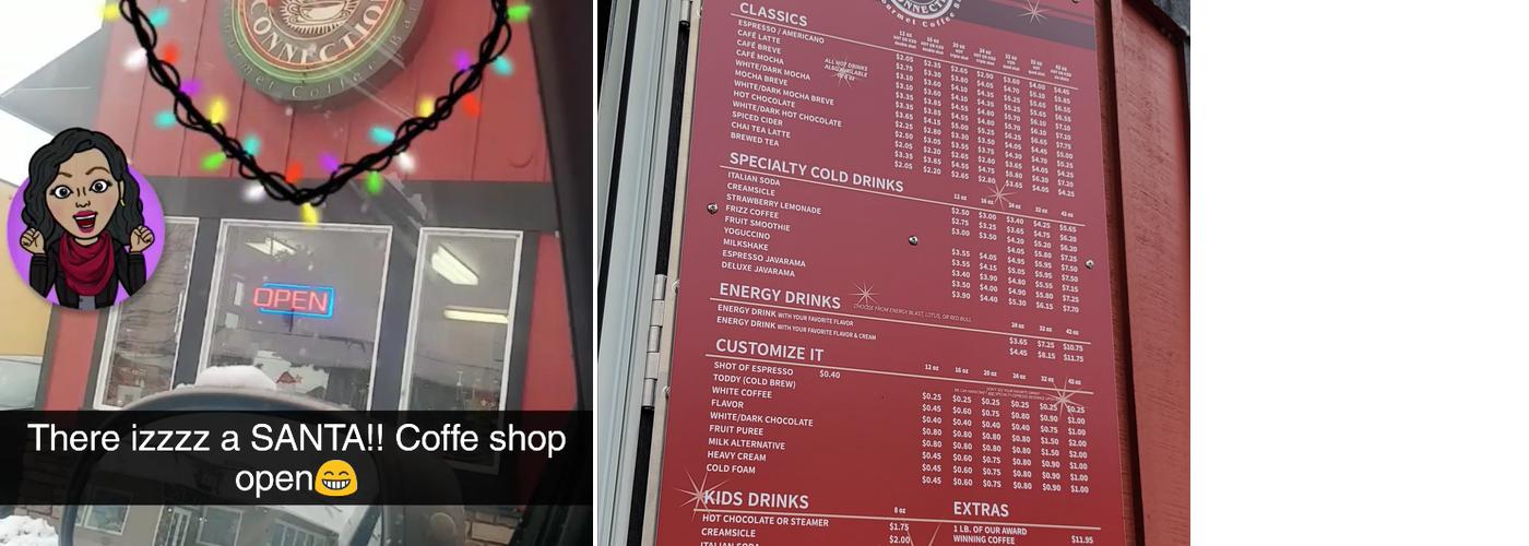 Espresso Connection Menu