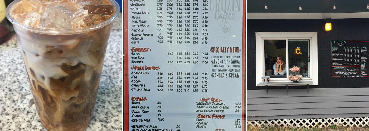 Cruzin Coffee Company Menu