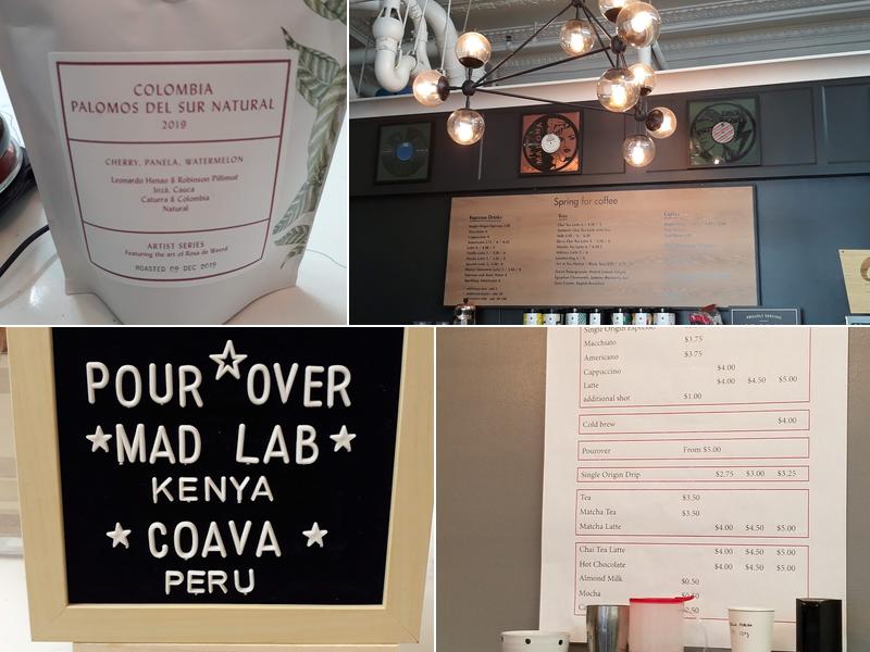 Spring For Coffee Menu