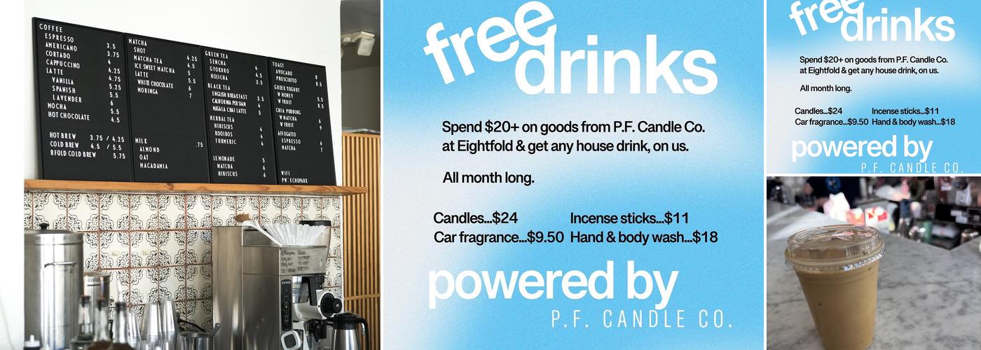 Eightfold Coffee Menu