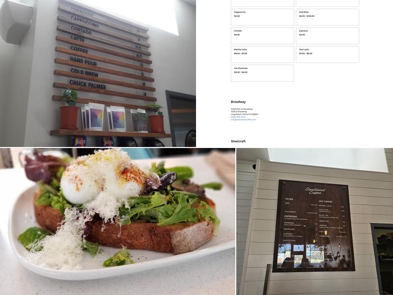 Steelhead Coffee Menu