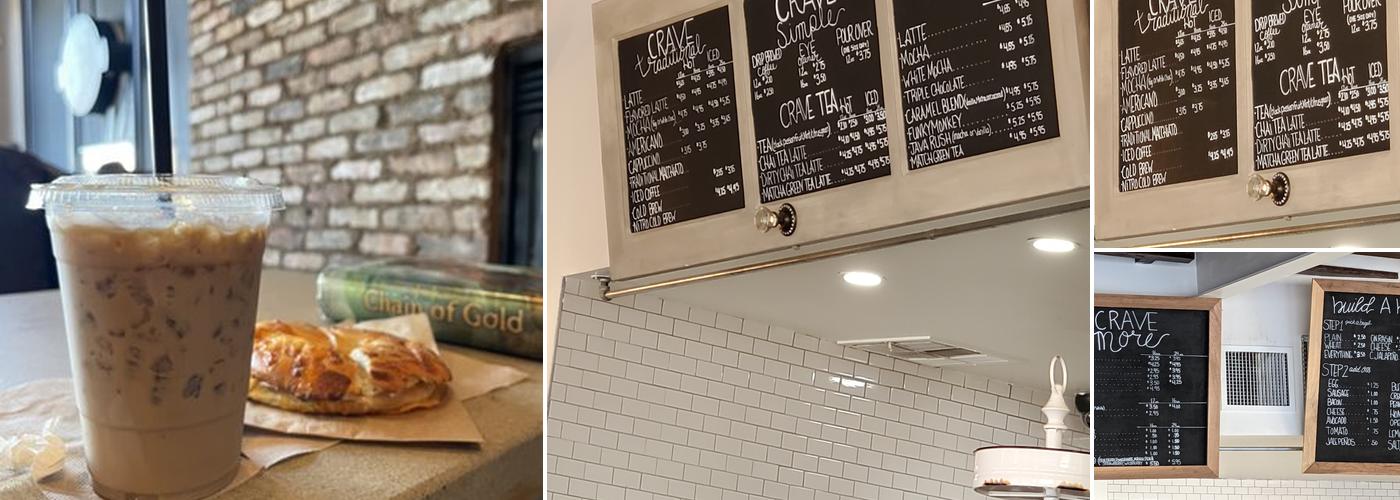Crave Coffee & Tea Menu