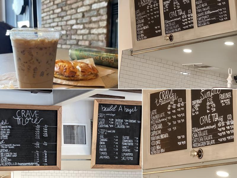 Crave Coffee & Tea Menu