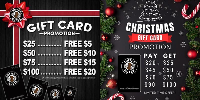 Coffee Nutzz Menu