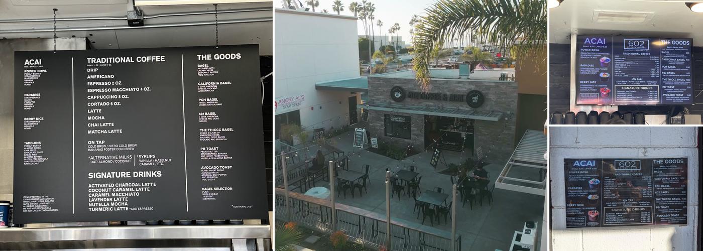 602 Coffee House Menu